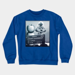 Grouchy Smurf Mugshot Crewneck Sweatshirt